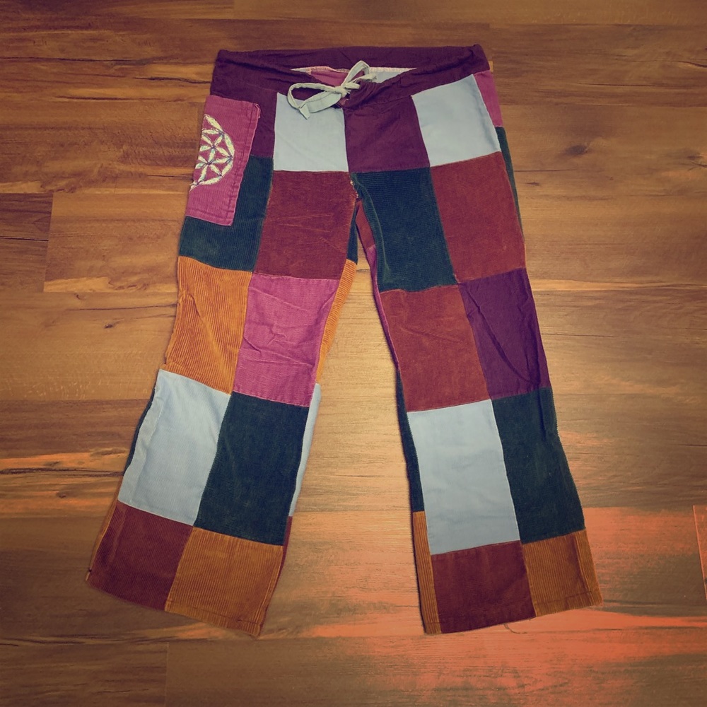 Hand Made Patchwork Pants Medium
